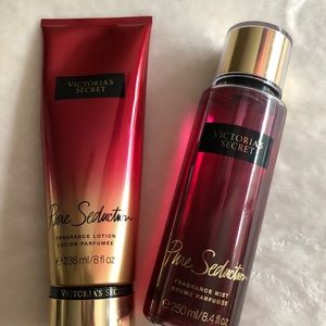 victoria’s secret seduction body spray and lotion